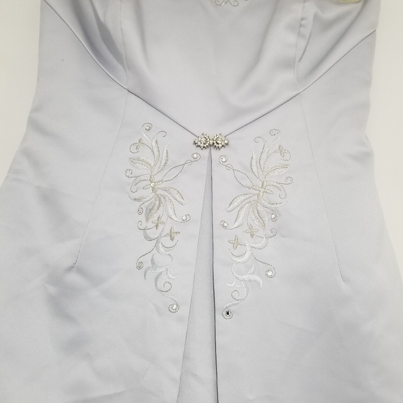 Strapless Embellished Gown - Picture 2 of 5